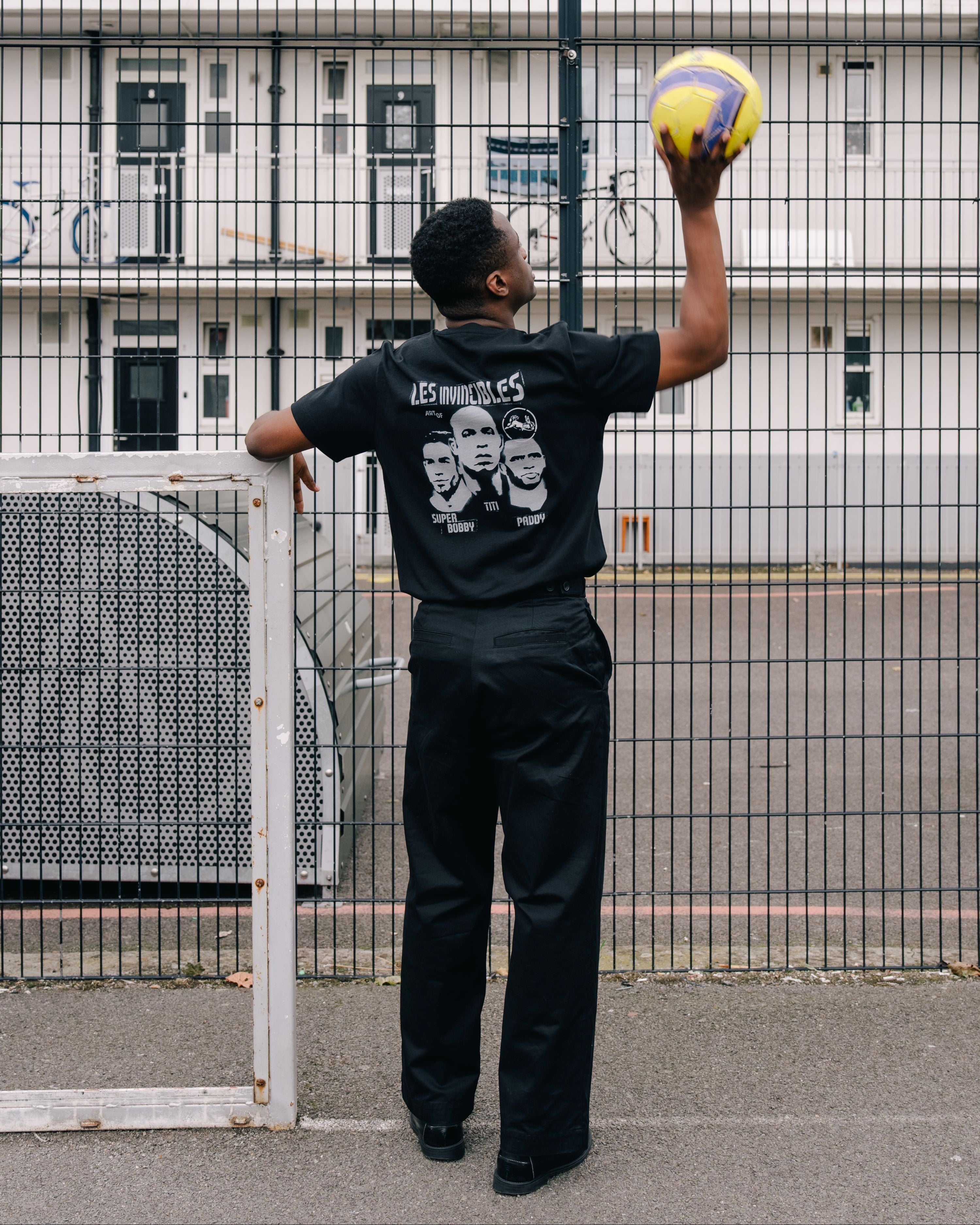 ART OF Secret Tournament Les Invincibles Tee | Black Football T-shirt