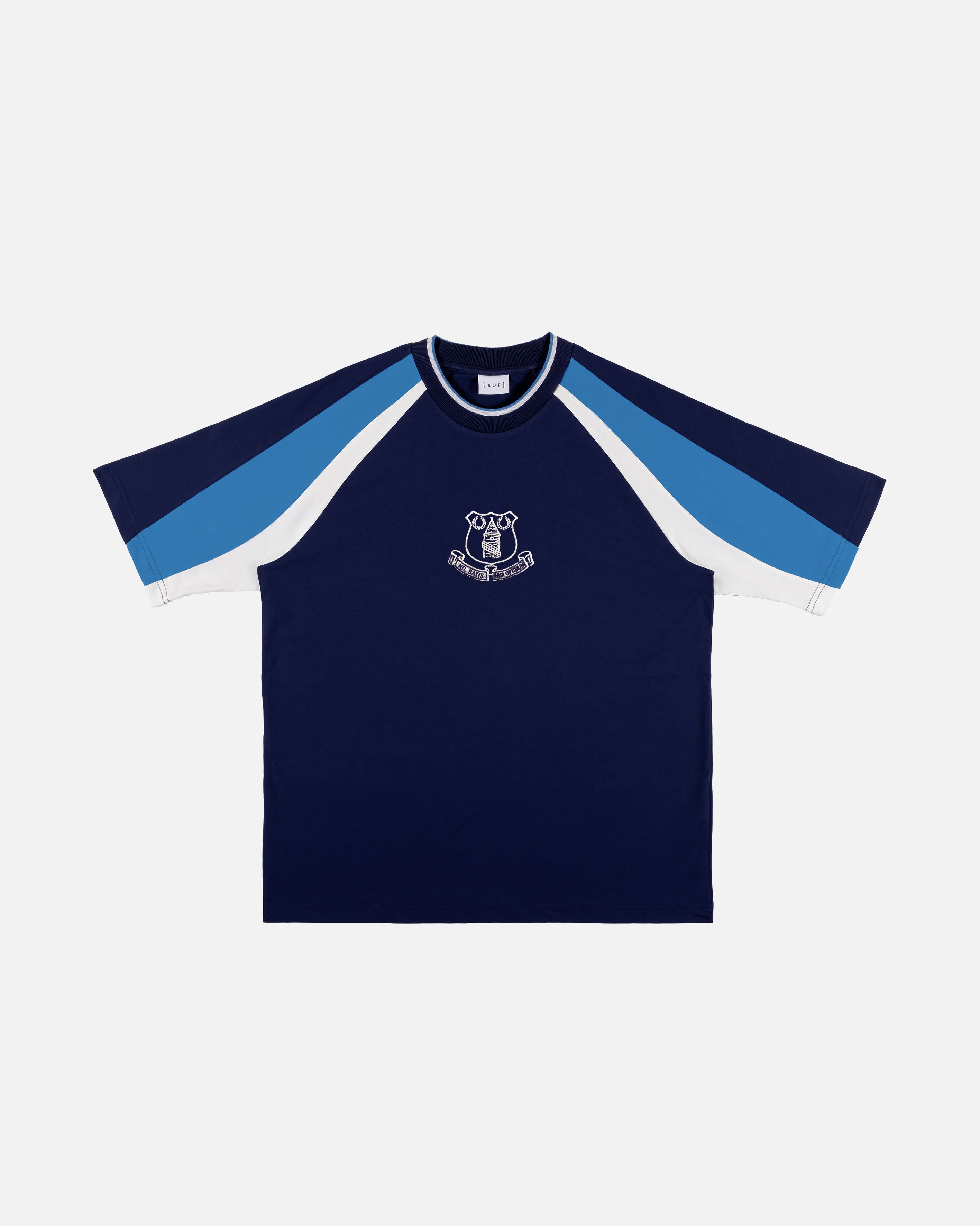 ART OF x Everton 90s Oversized Panelled Tee | Football T-shirt
