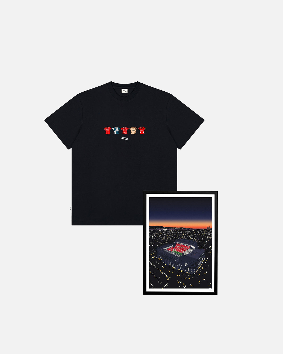 ART OF LFC Tee & Print Bundle | Liverpool Football T-Shirt & Print