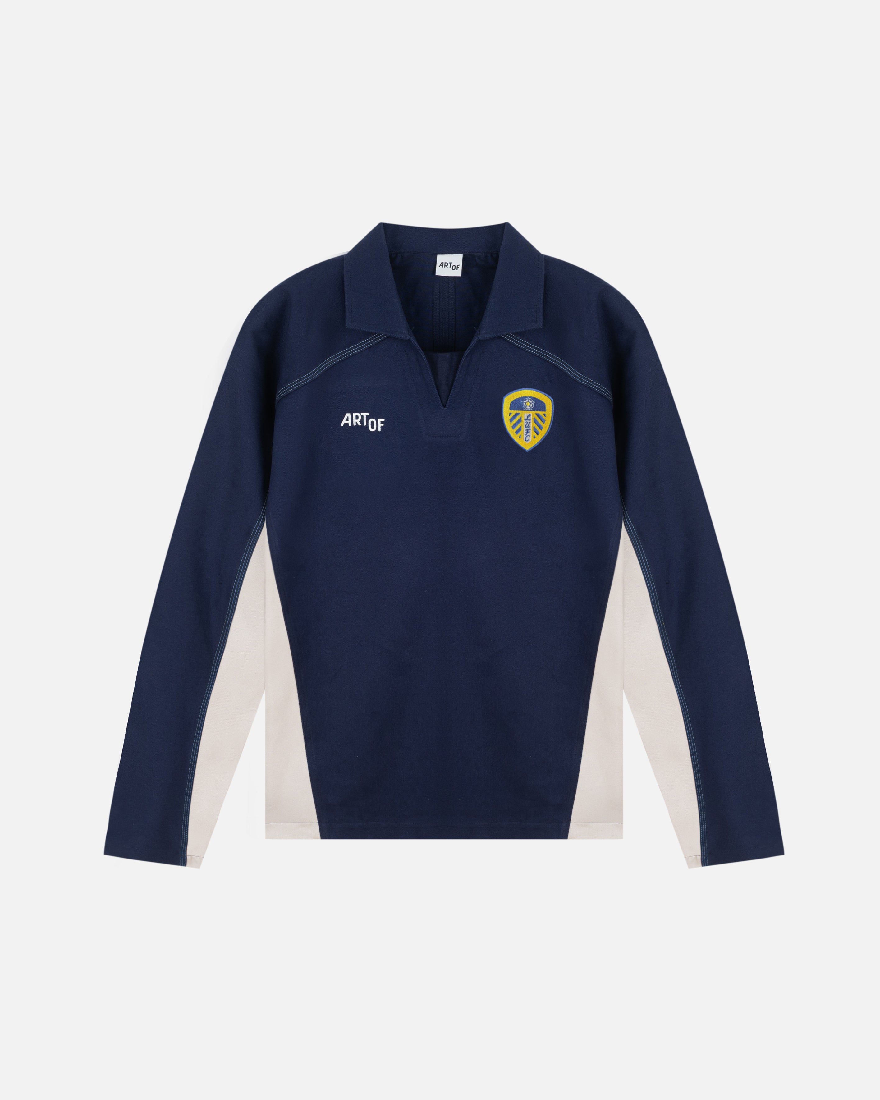 ART OF x Leeds Drill Top | Long Sleeved Embroidered Football Merch