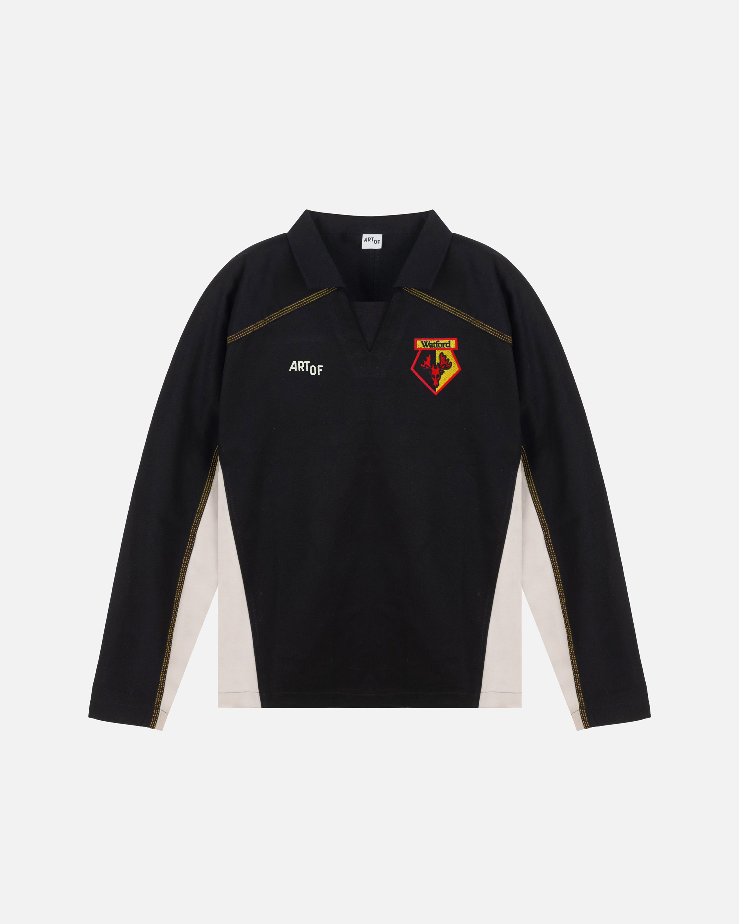 ART OF x Watford Drill Top | Long Sleeved Embroidered Football Top