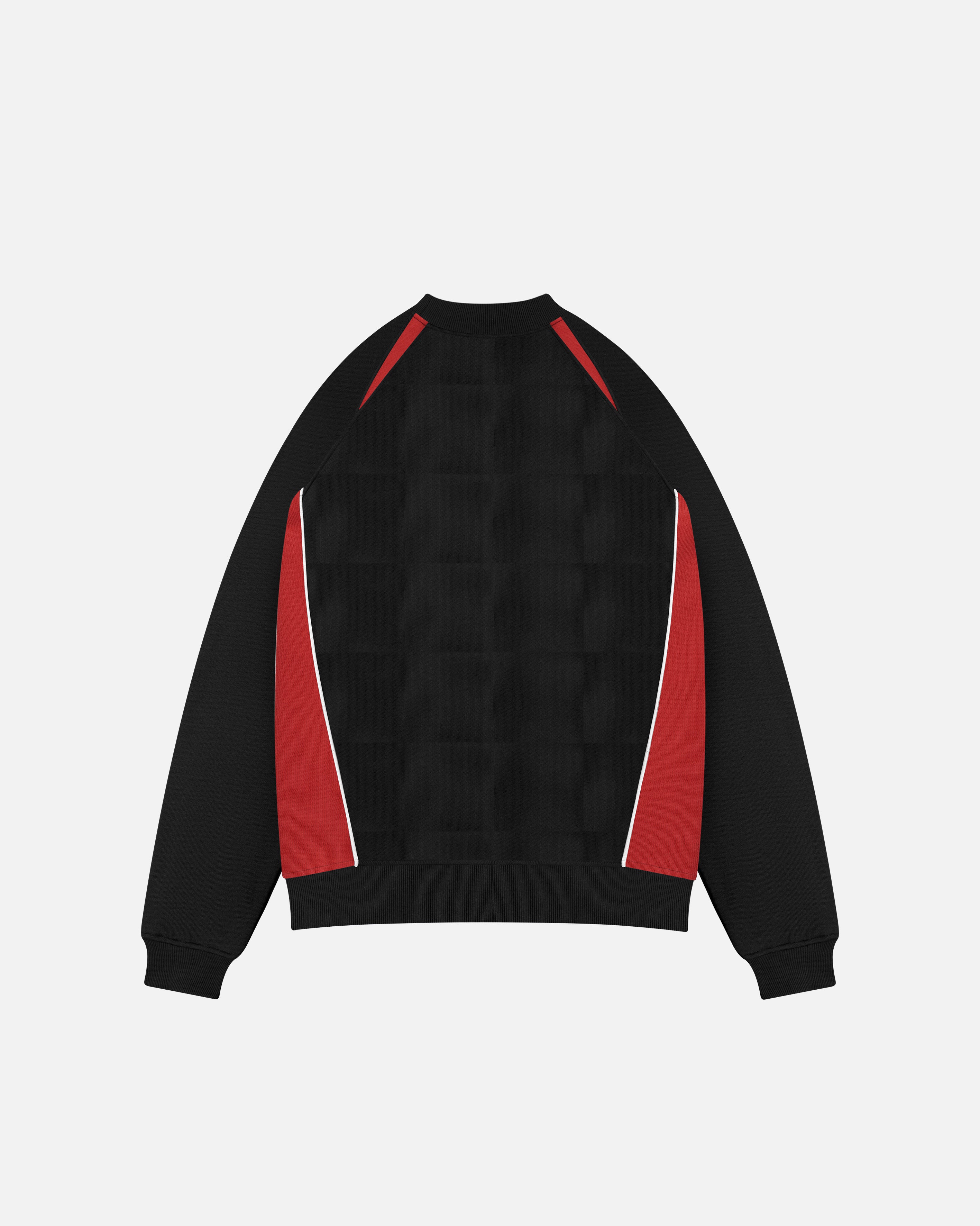 ART OF x Fulham Black Panelled Sweat | FFC Embroidered Football Merch