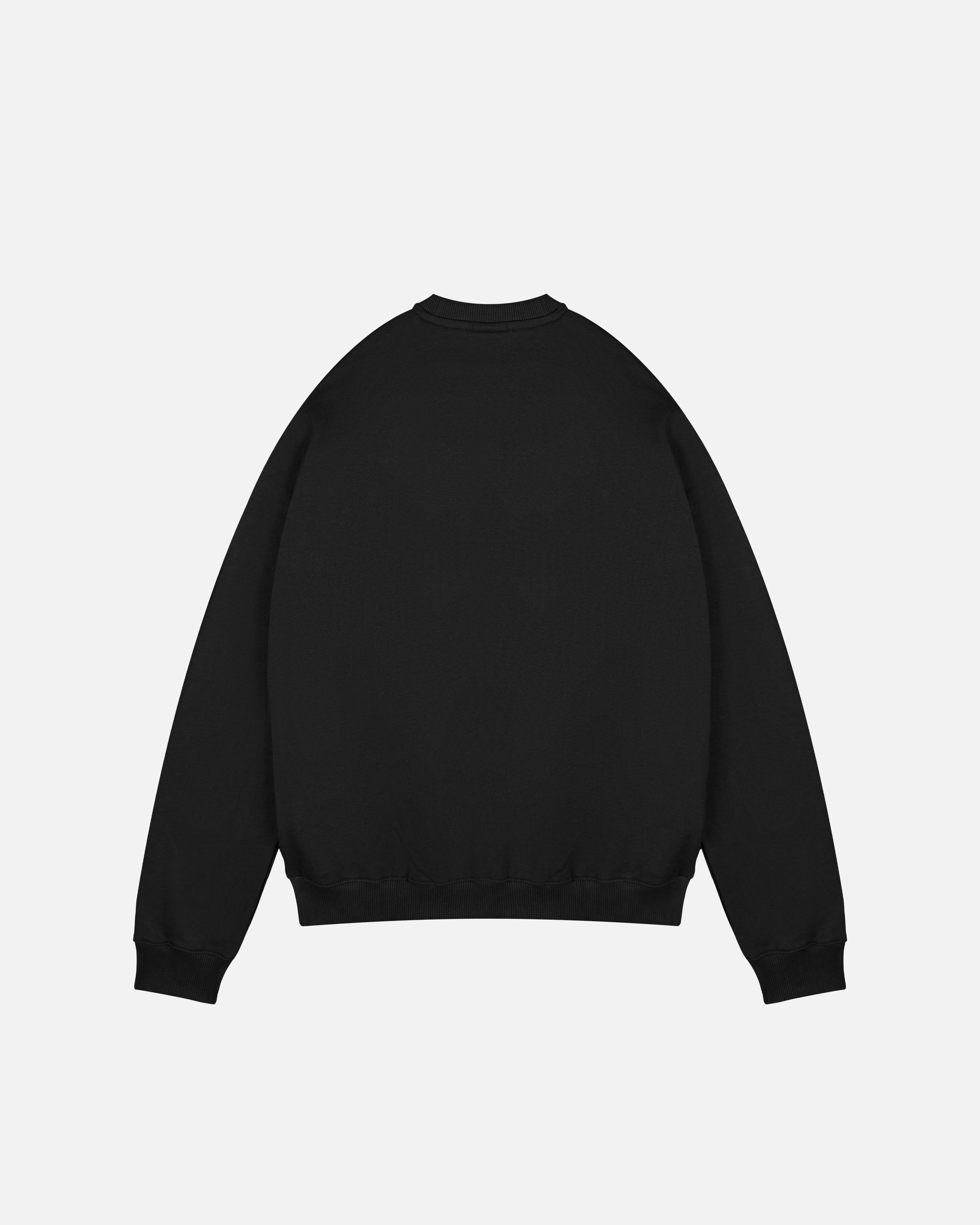 AOF Gers Embroidered Classics | Black Sweat | Art of Football