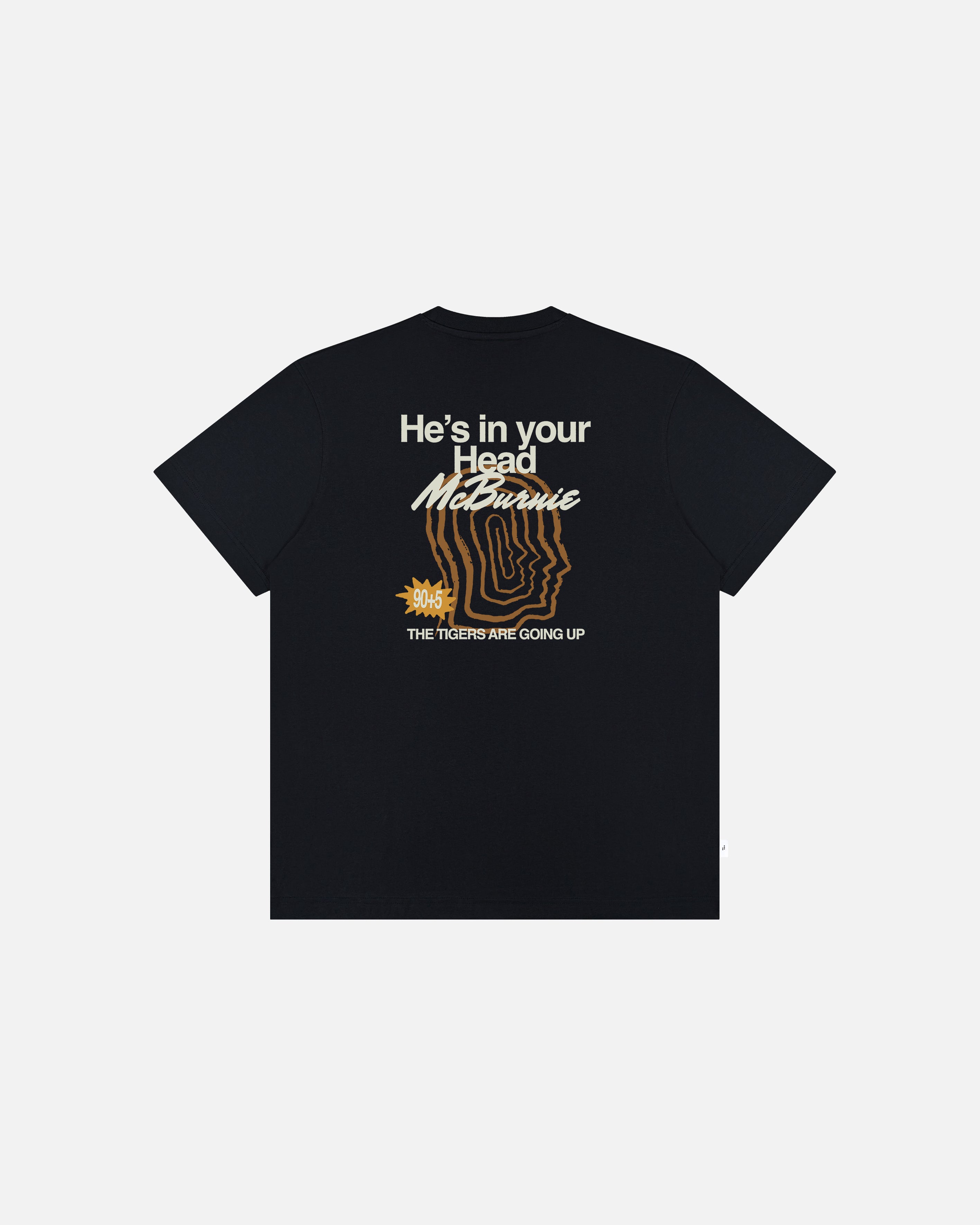 ART OF Hull City In Your Head Tee | Black Graphic Football T-shirt
