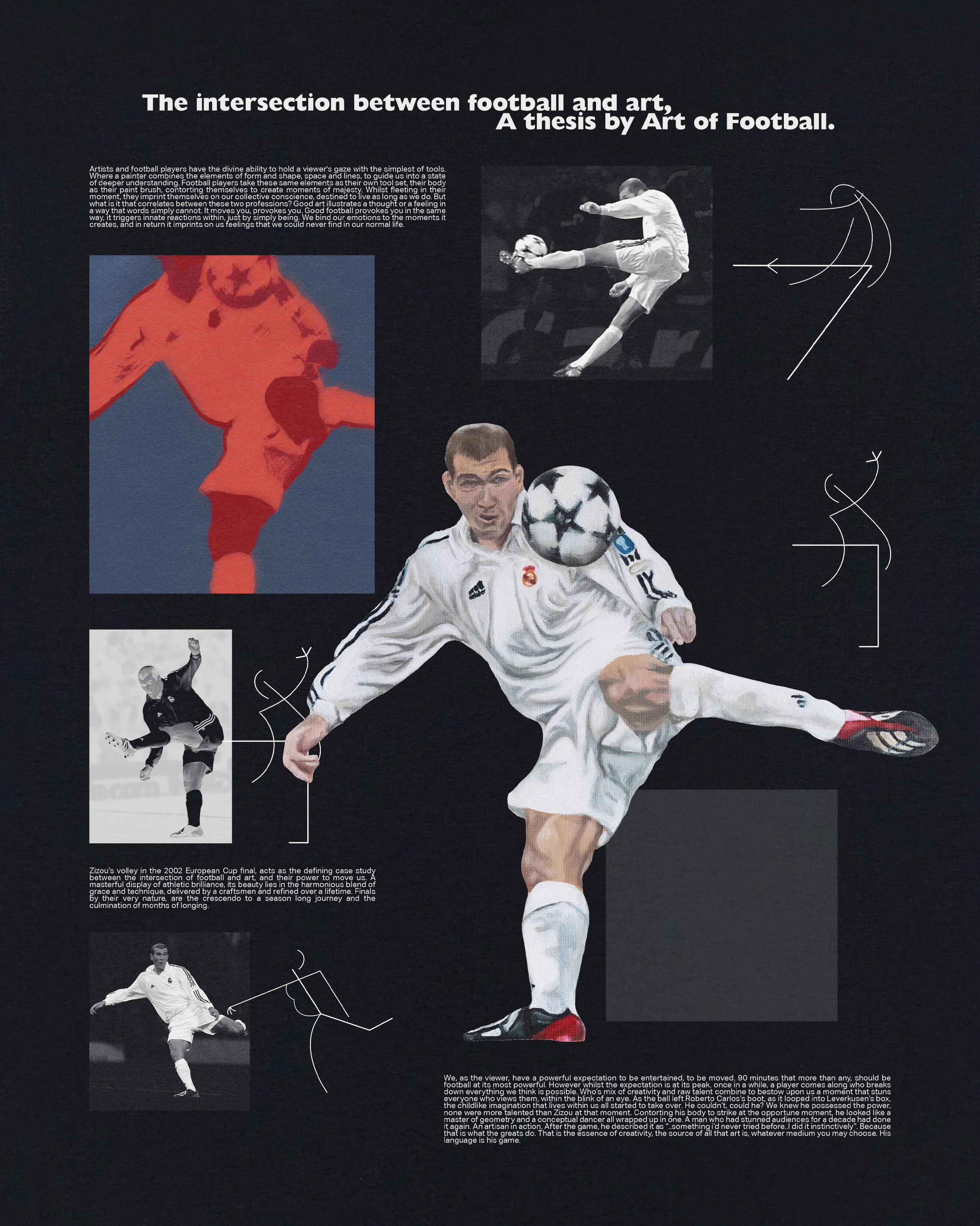 ART OF Football The Art Of Football Tee | AOF Black Graphic T-shirt