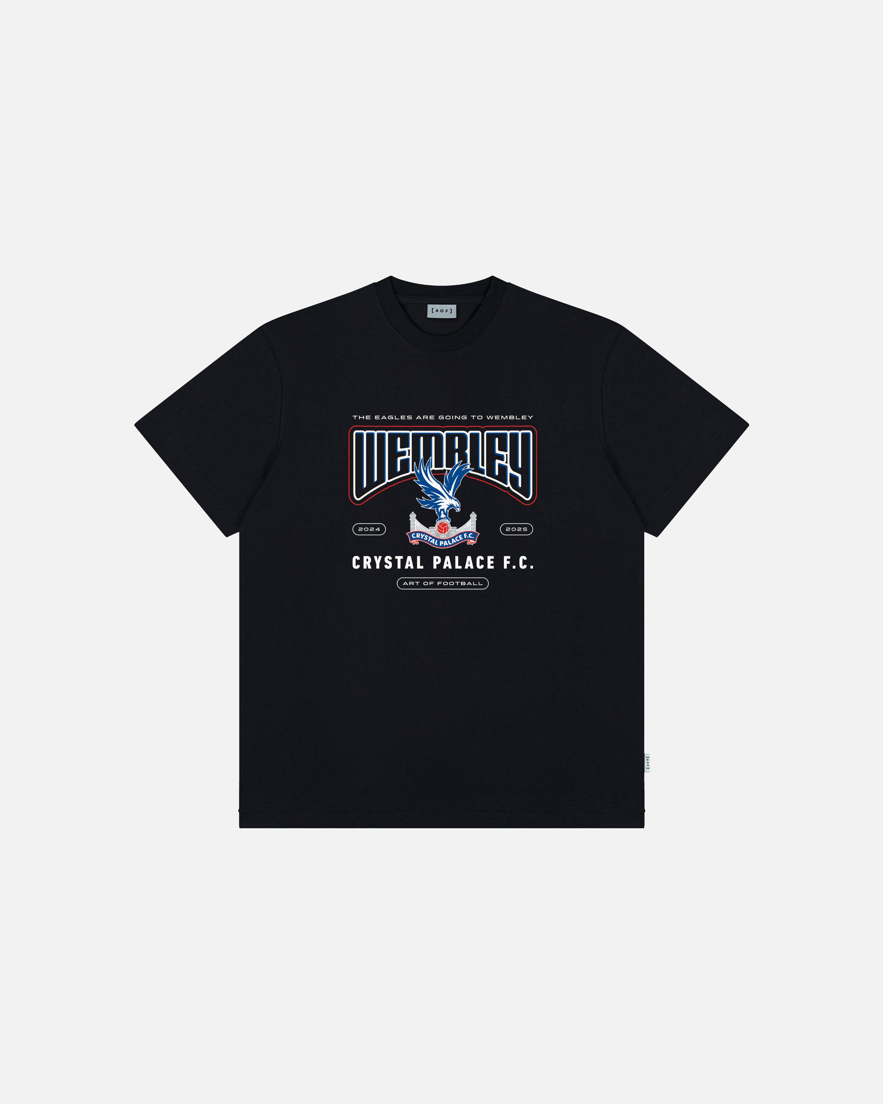 AOF CPFC Palace Cup Finalist 2025 Tee | Black Graphic T-shirt