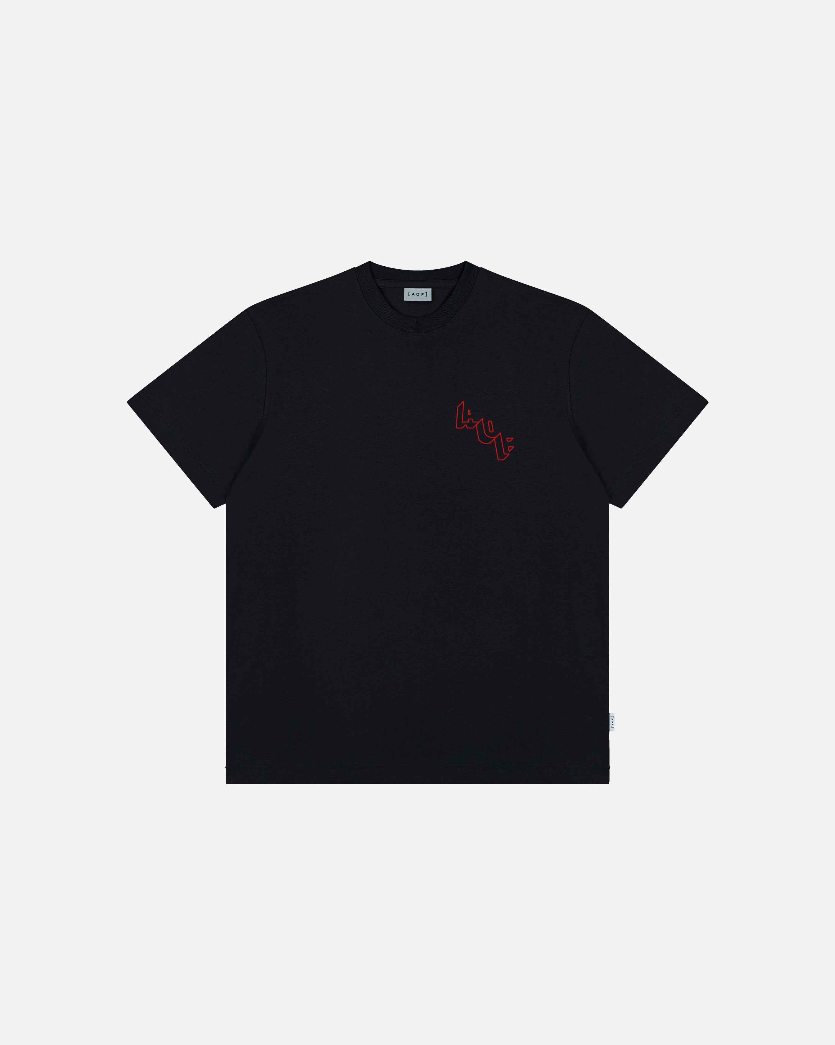 AOF I Heart The Boss Tee | Black Graphic T-shirt | Art of Football