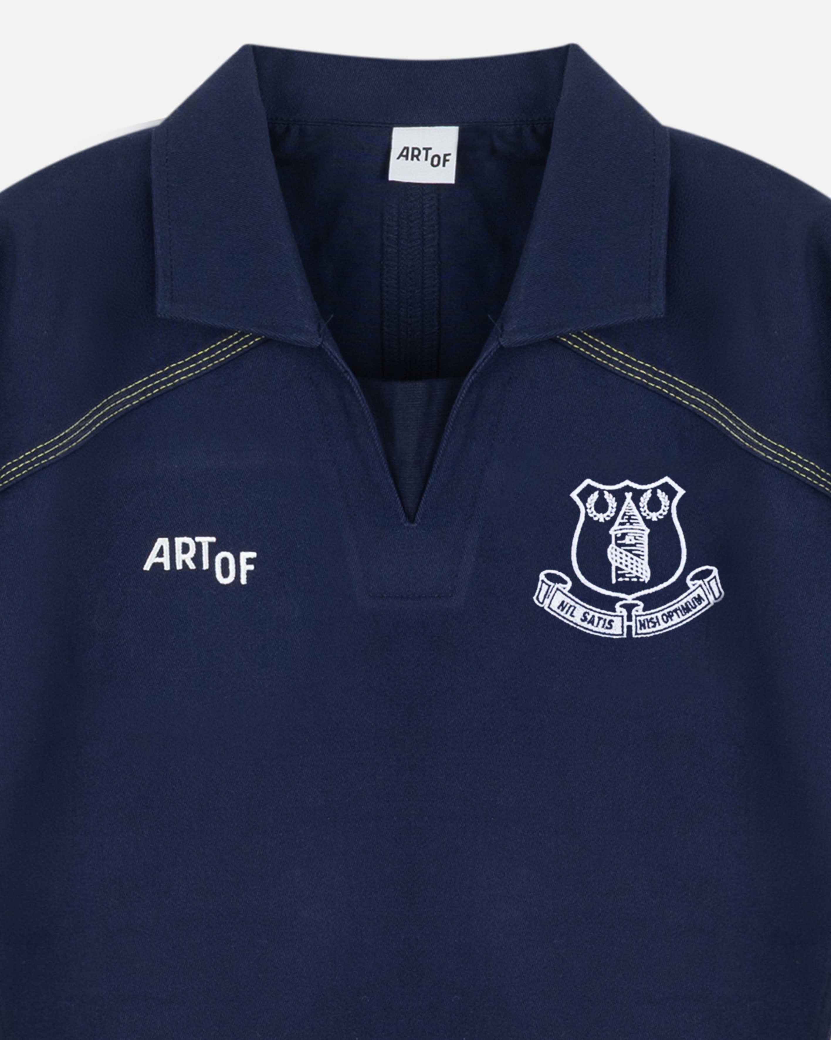 ART OF x Everton Drill Top | Long Sleeved Embroidered Football Merch