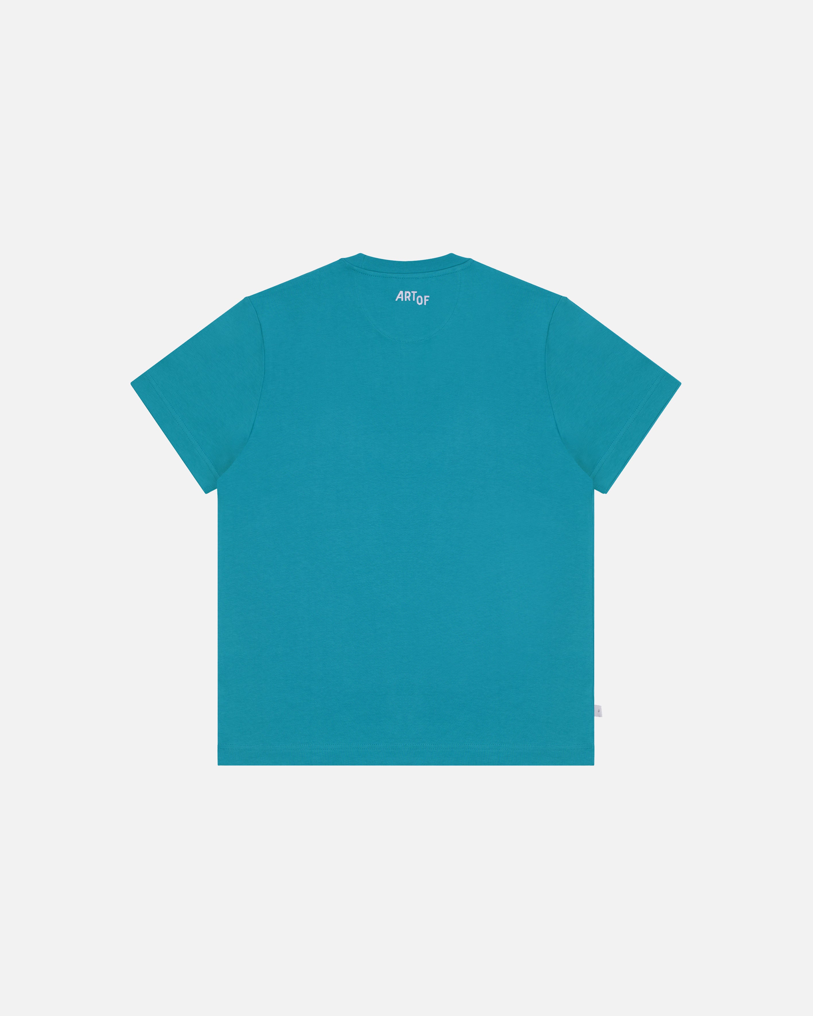 ART OF x Hibernian Embroidered Teal Tee | Hibs Football T-shirt