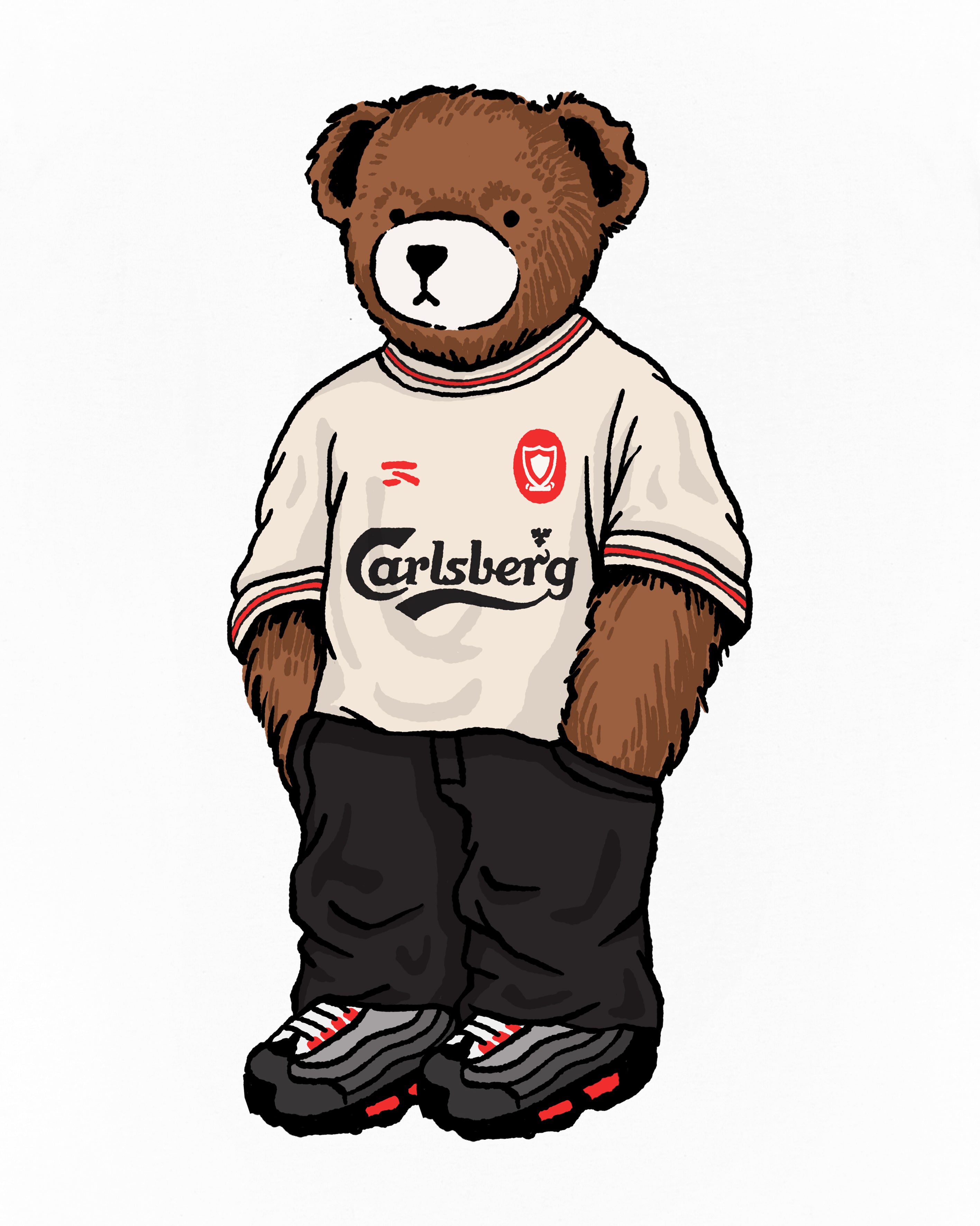 ART OF LFC Away Pickles Tee | White Graphic Football T-shirt