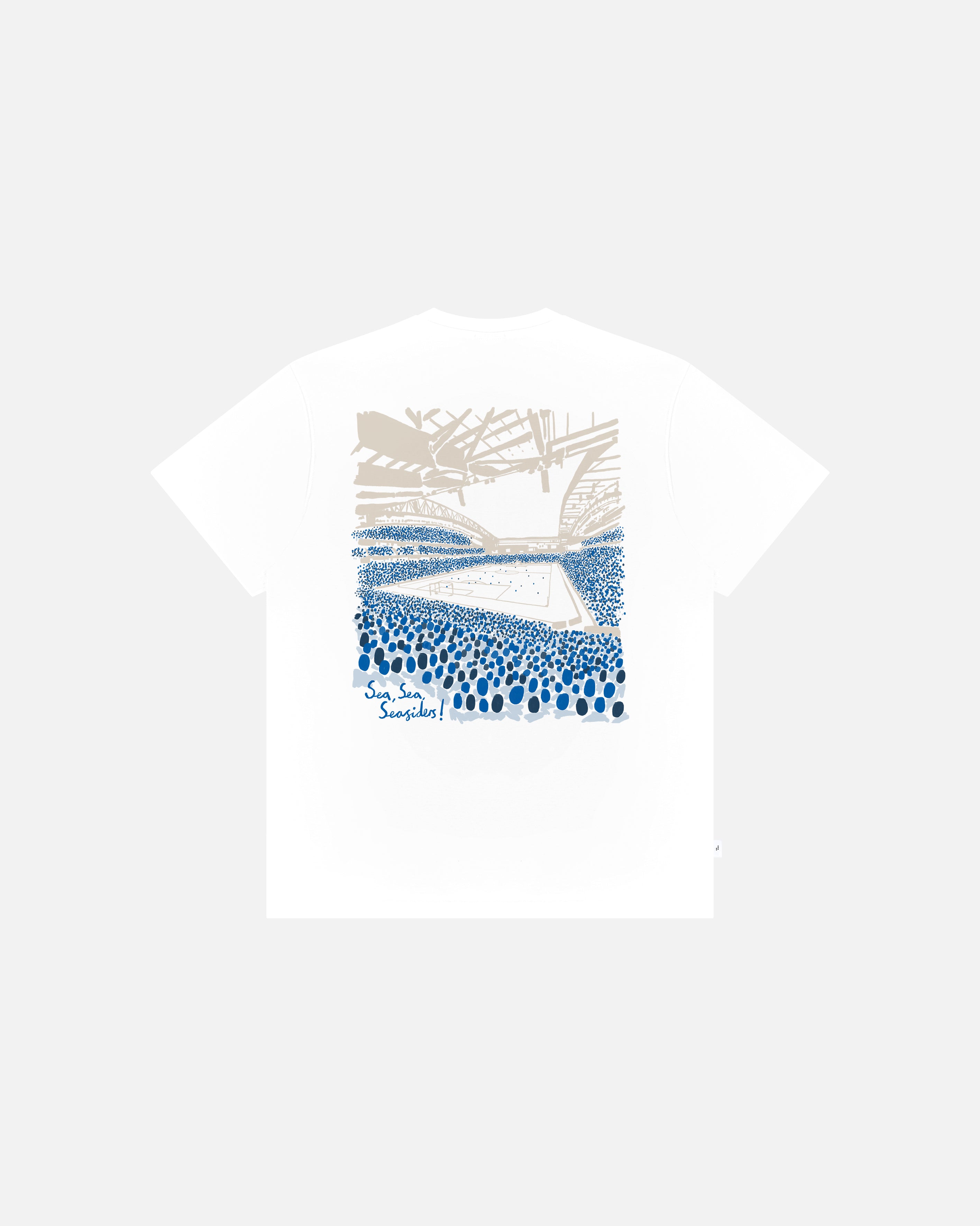 ART OF x Brighton Twelfth Man Tee | White Graphic Football T-shirt