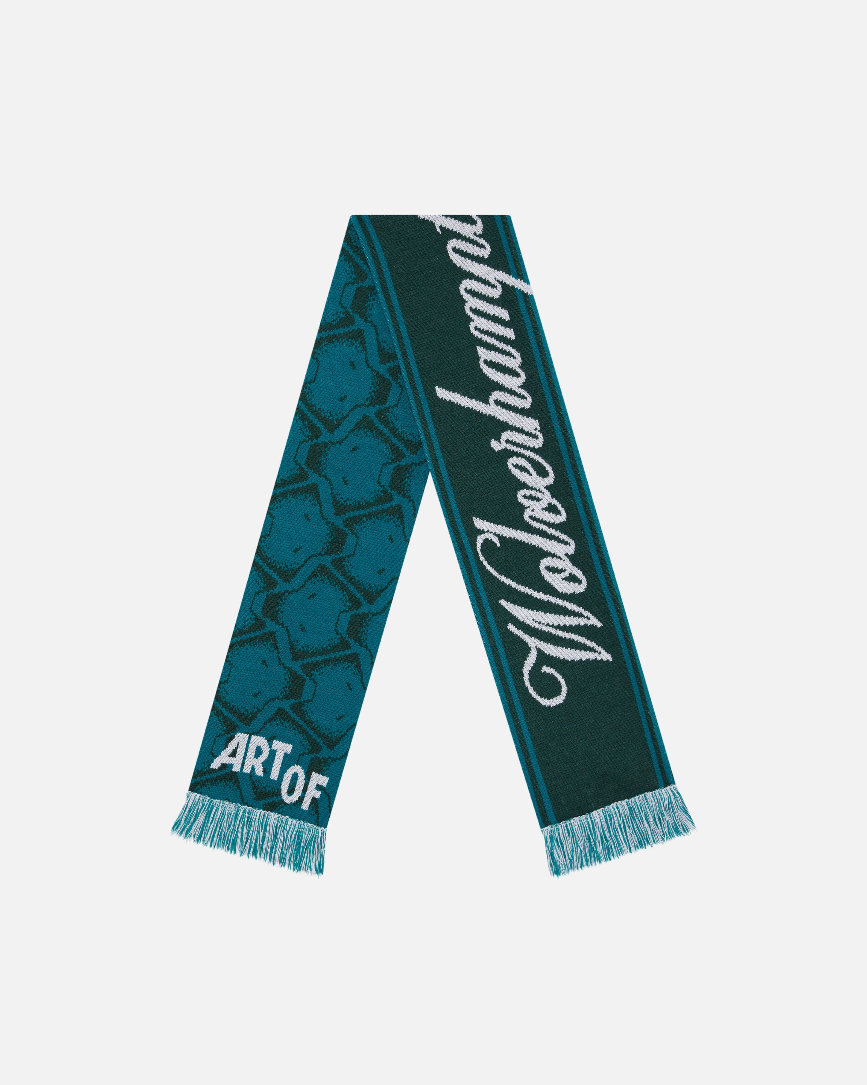 ART OF Football x Wolves Heritage Scarf | AOF Knitted Accessories