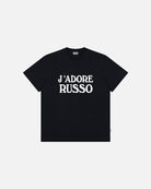 AOF J'adore Russo T-Shirt | Black Graphic Tee | Art of Football