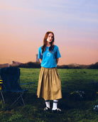 ART OF x Wolves Embroidered Teal Tee | Football T-shirt