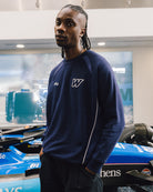 ART OF x Williams Panelled Sweat | Embroidered Car Racing Jumper