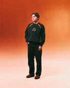 ART OF Football x Wolves Black & Orange Panelled Sweat | AOF x WWFC