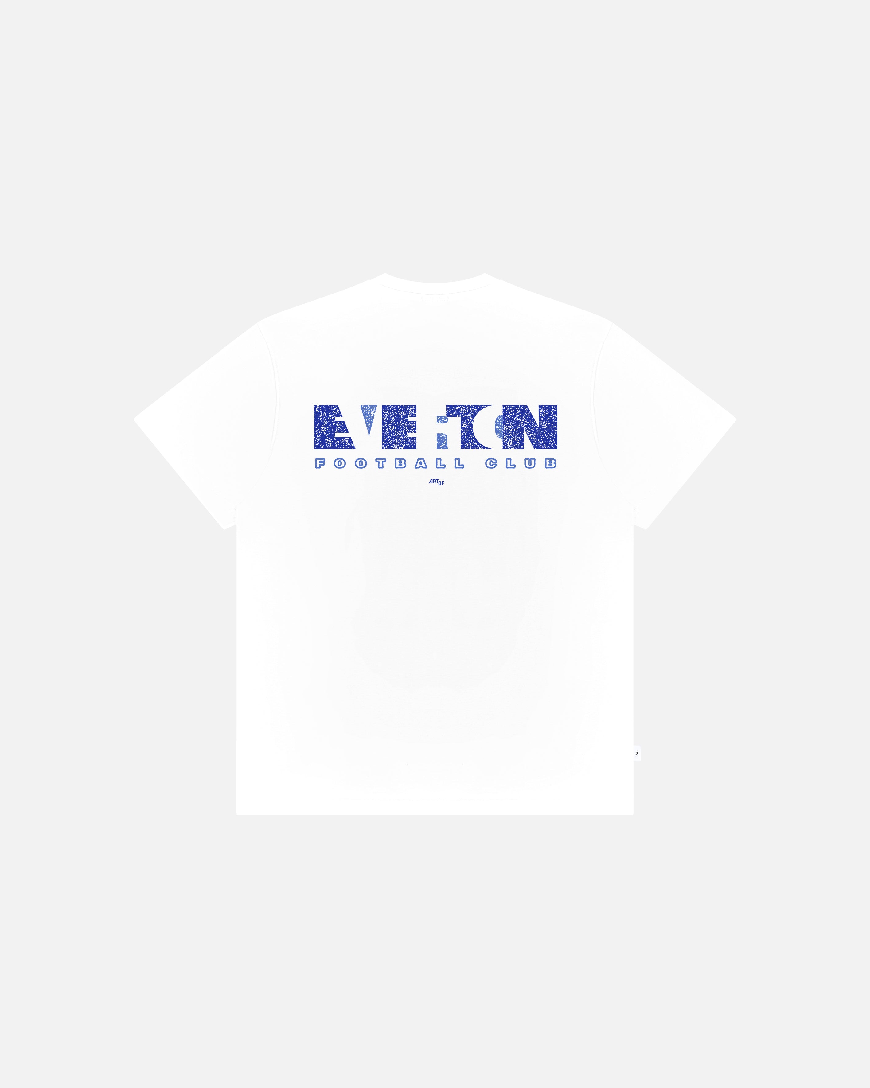 ART OF x Everton 00s Type Tee | EFC White Graphic Football T-shirt