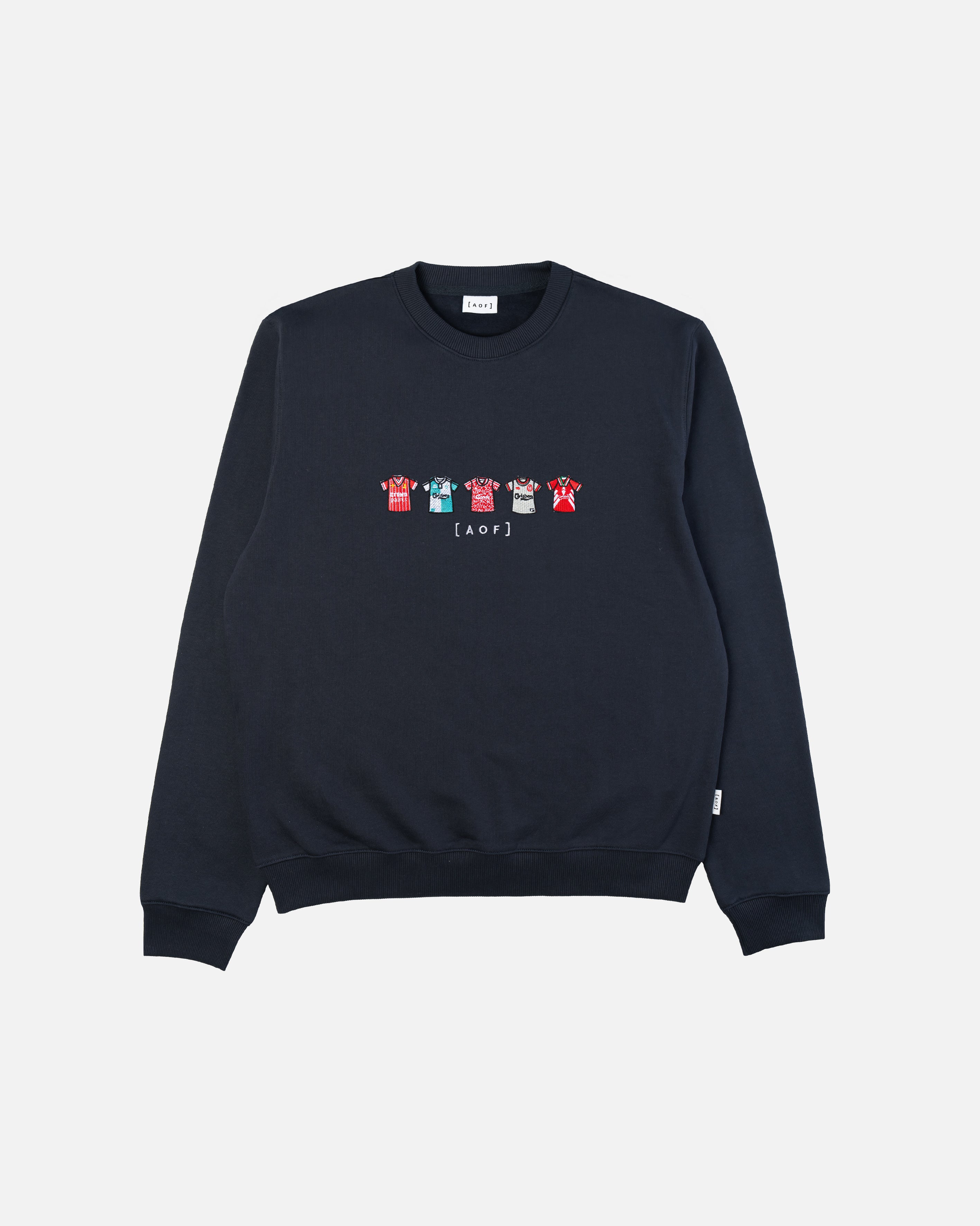 LFC Embroidered Classics - Navy Sweatshirt