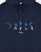 ART OF Football x CFC Pensioners Embroidered Icons Navy Hoodie | AOF