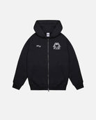 ART OF x Wolves Zip Through Hoodie | Debossed Football Sweat