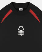 ART OF x Nottingham Forest Black Panelled Sweat | NFFC Football Merch