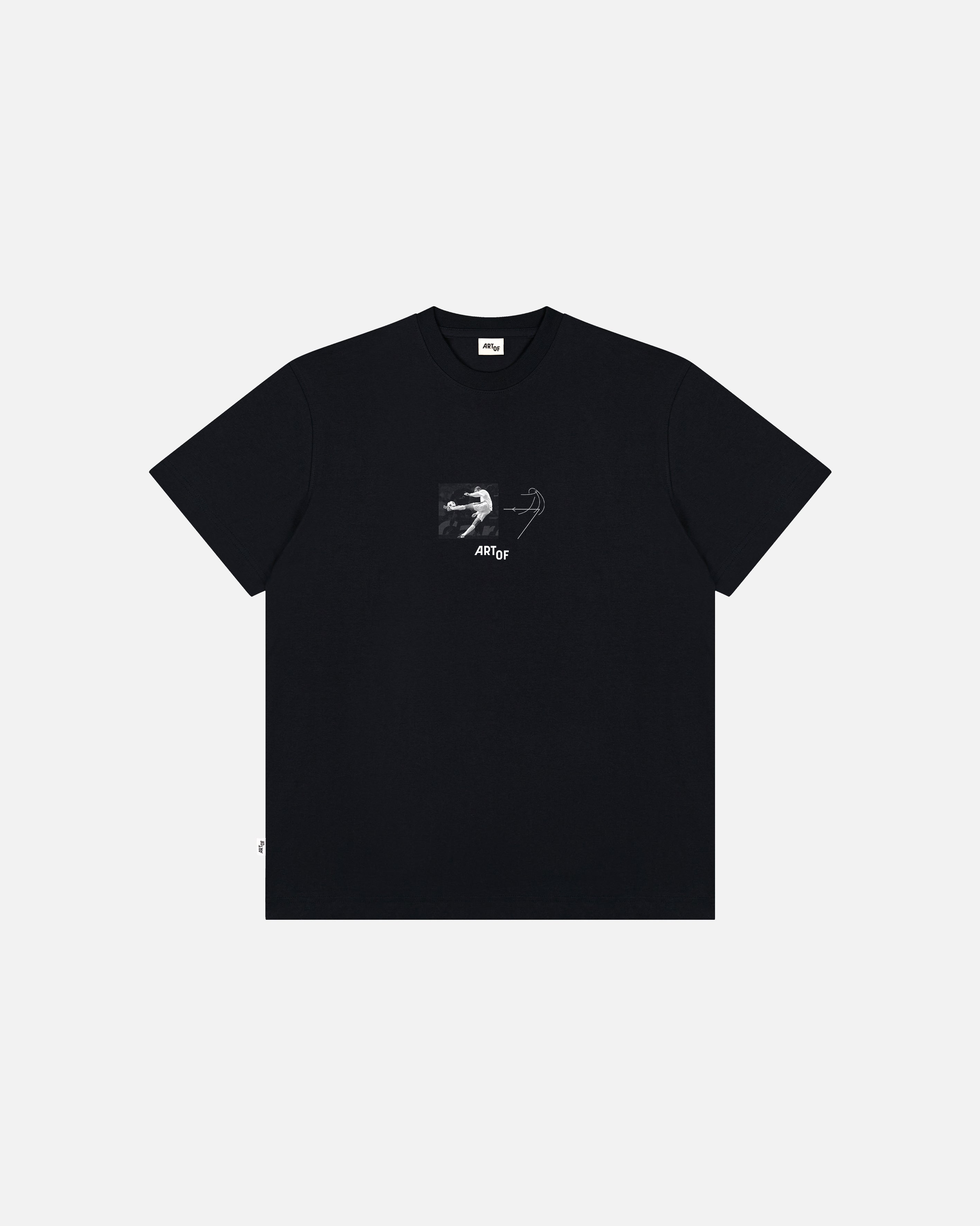 ART OF Football The Art Of Football Tee | AOF Black Graphic T-shirt
