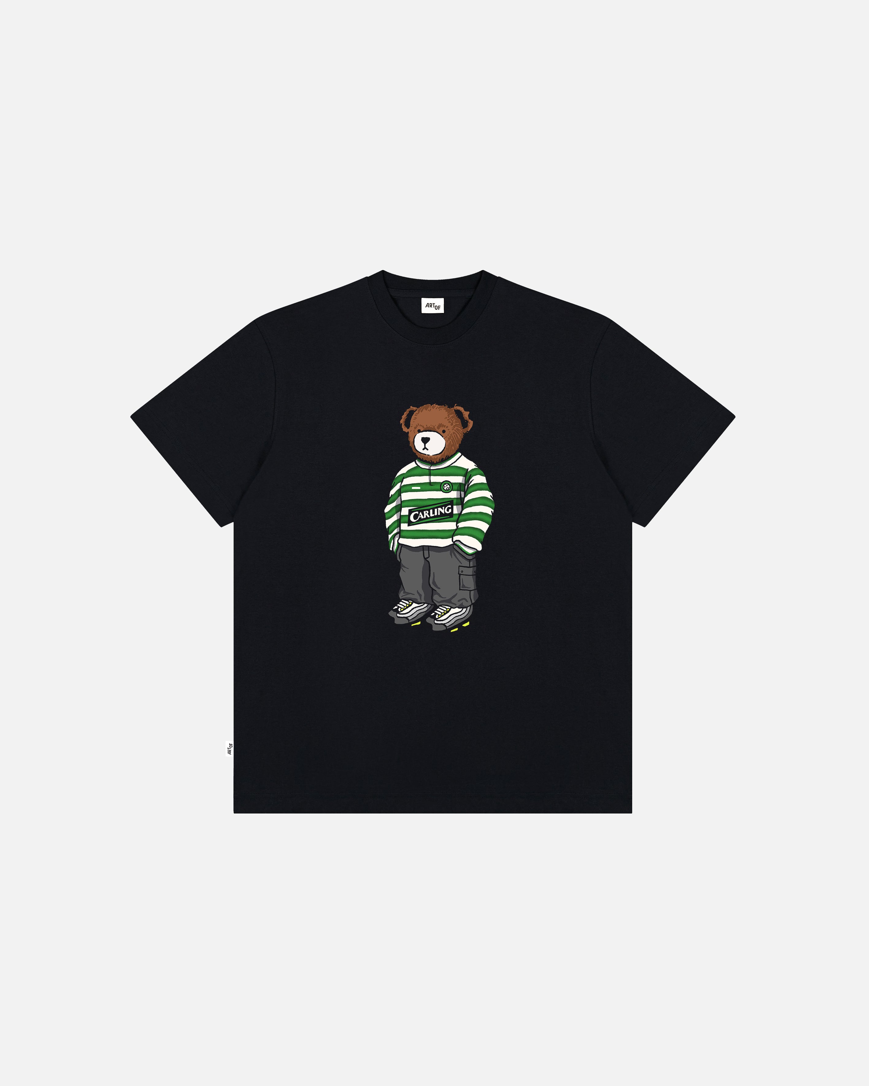 ART OF Football x Bhoys Home Pickles Tee | AOF Celtic Black T-shirt