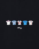 ART OF God Save The Classics Printed Tee | Black Football T-shirt