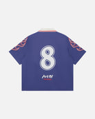ART OF The Samurai Blue Button Down Shirt | Football Top
