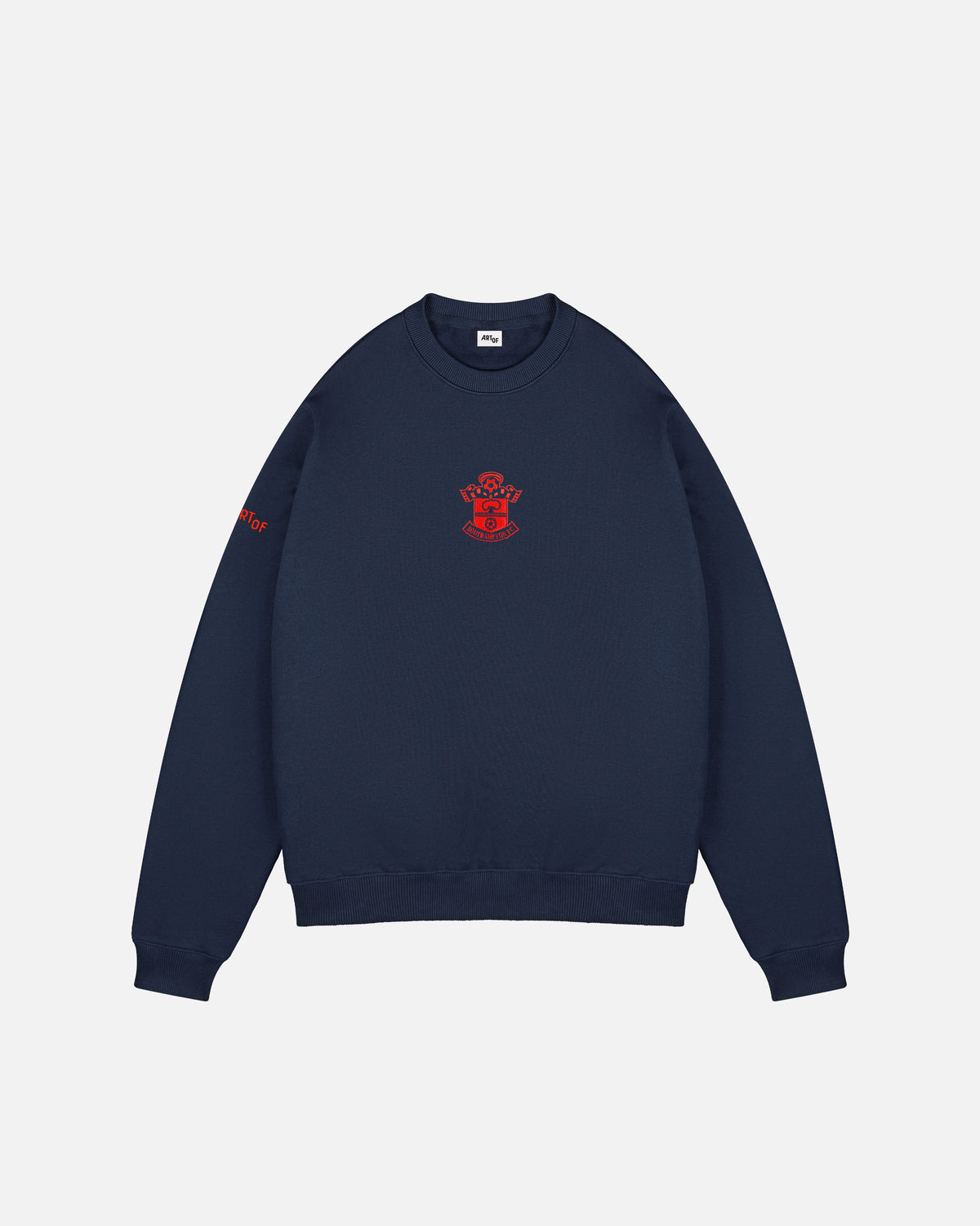 ART OF x Southampton Single Colour Crest Sweat | Navy Football Jumper