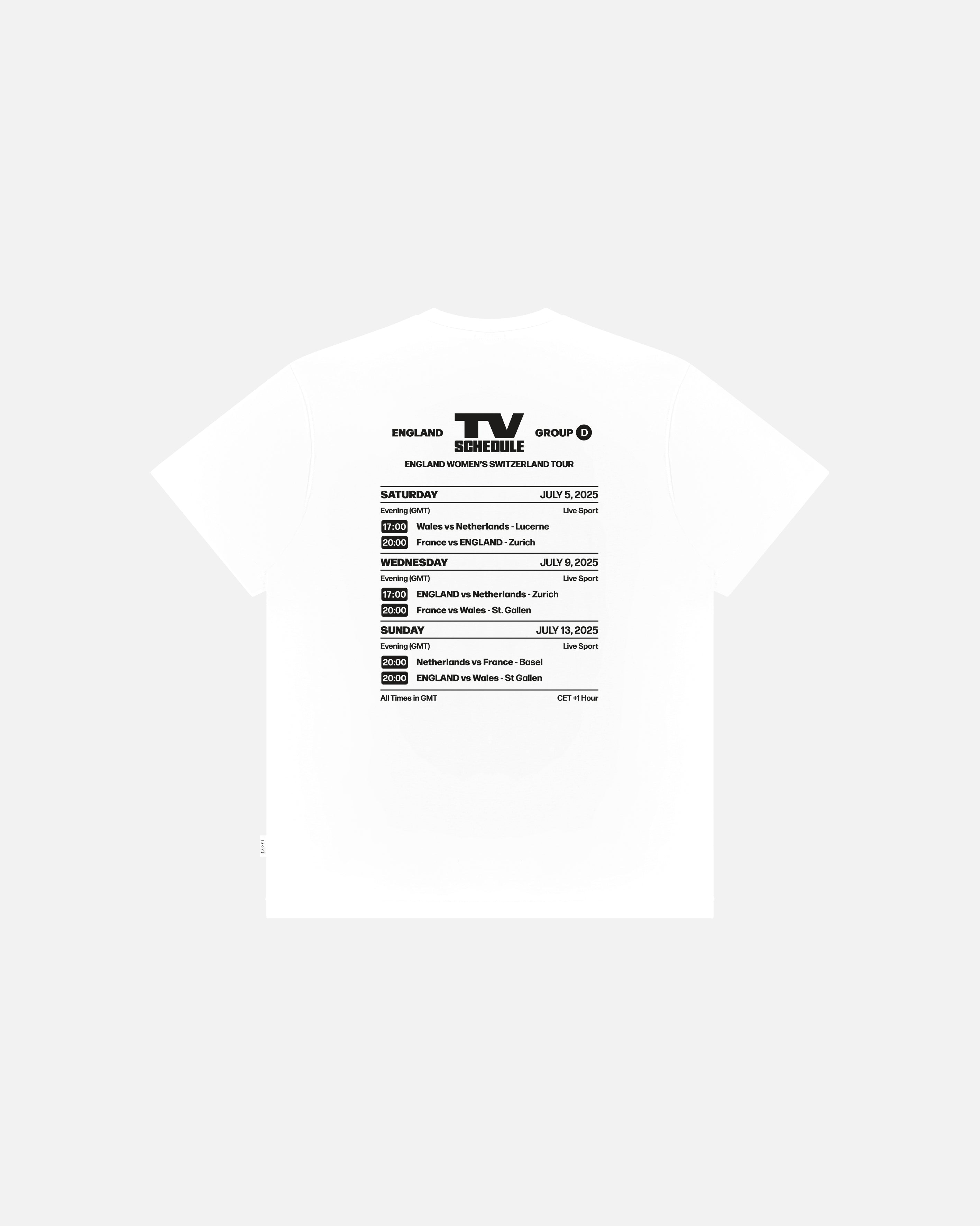 AOF Toone In Tee | White Graphic T-shirt | Art of Football