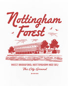 ART OF x Forest Motel Tee | NFFC White Graphic Football T-shirt