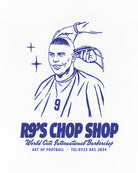 ART OF R9's Chop Shop Tee | Brazil White Graphic Football T-shirt