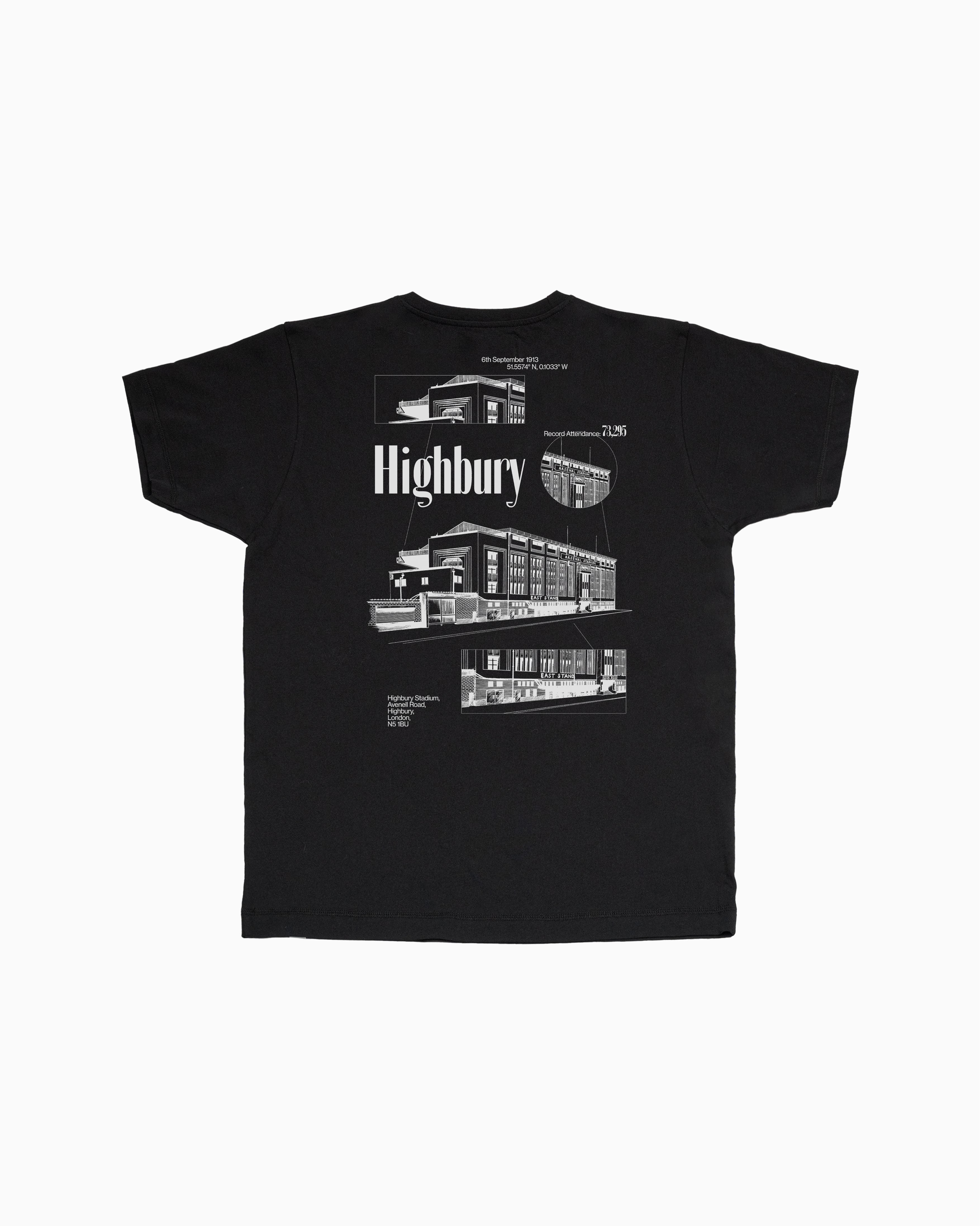 Highbury Blueprint - Tee or Sweat