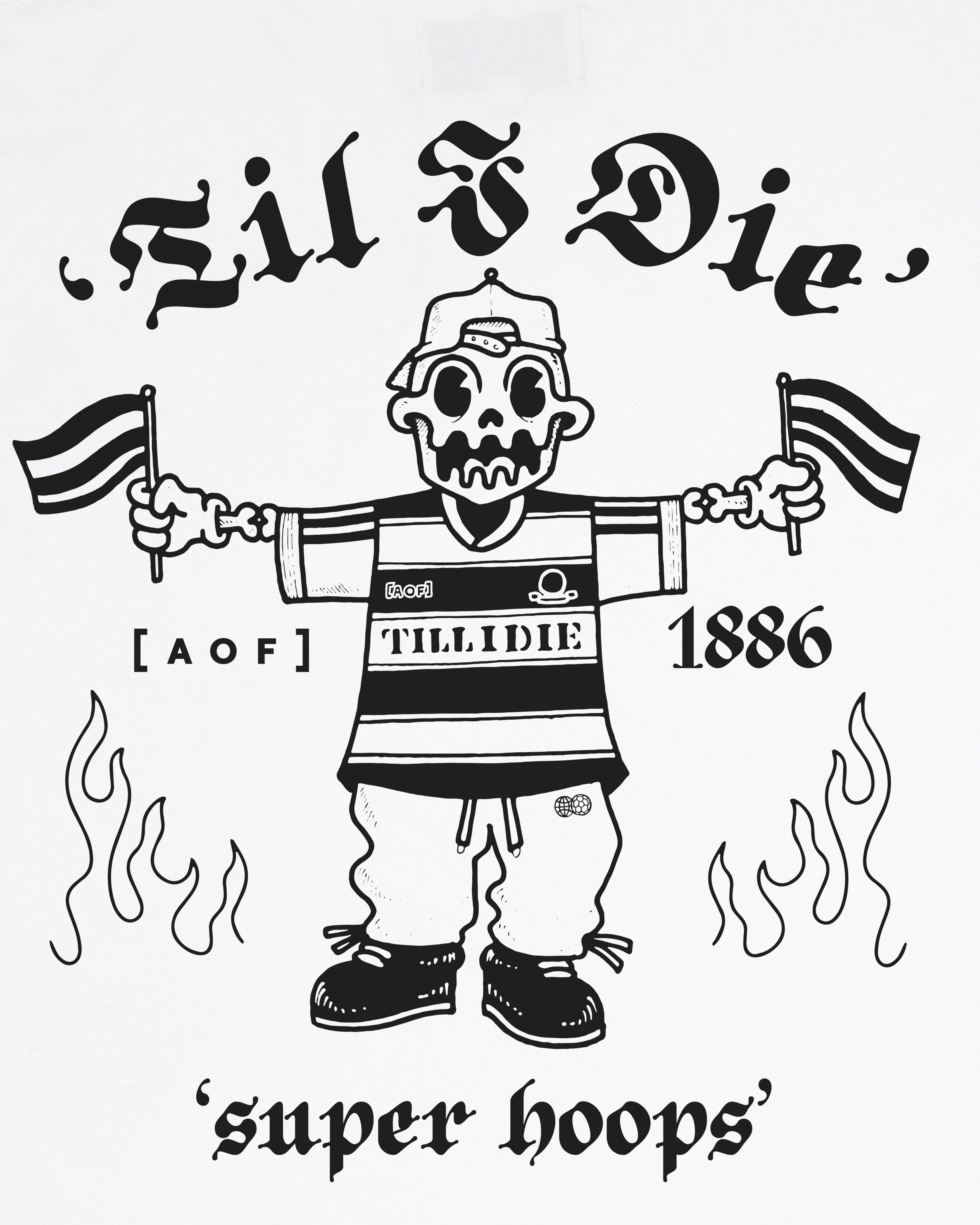 Super Hoops 'Till I Die' - Tee or Sweat
